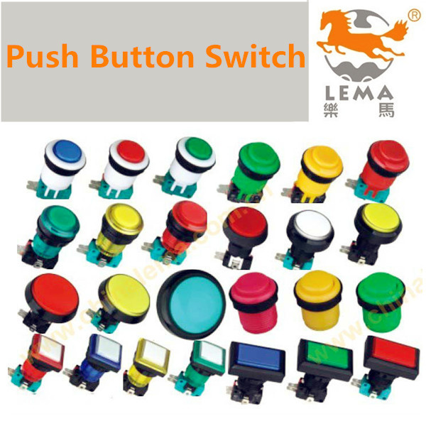 IP40 Protection Level Push Button Switch