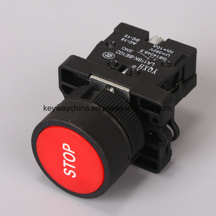 Emergency Keyway Push Button Switch with 22mm Drilling