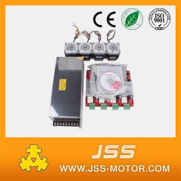NEMA 34 78mm Length 620oz. in Stepper Motor with Driver Dm542