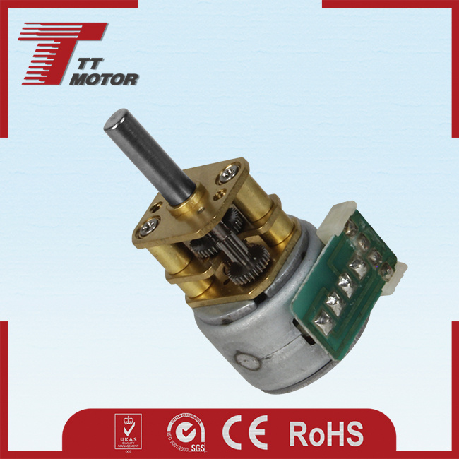 RoHS/CE micro stepper DC gear motor for Industrial automation control