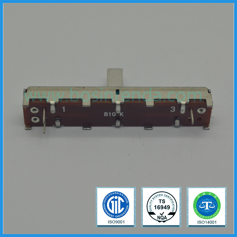 Factory Price Slide Potentiometer with Dust Cover for Audio