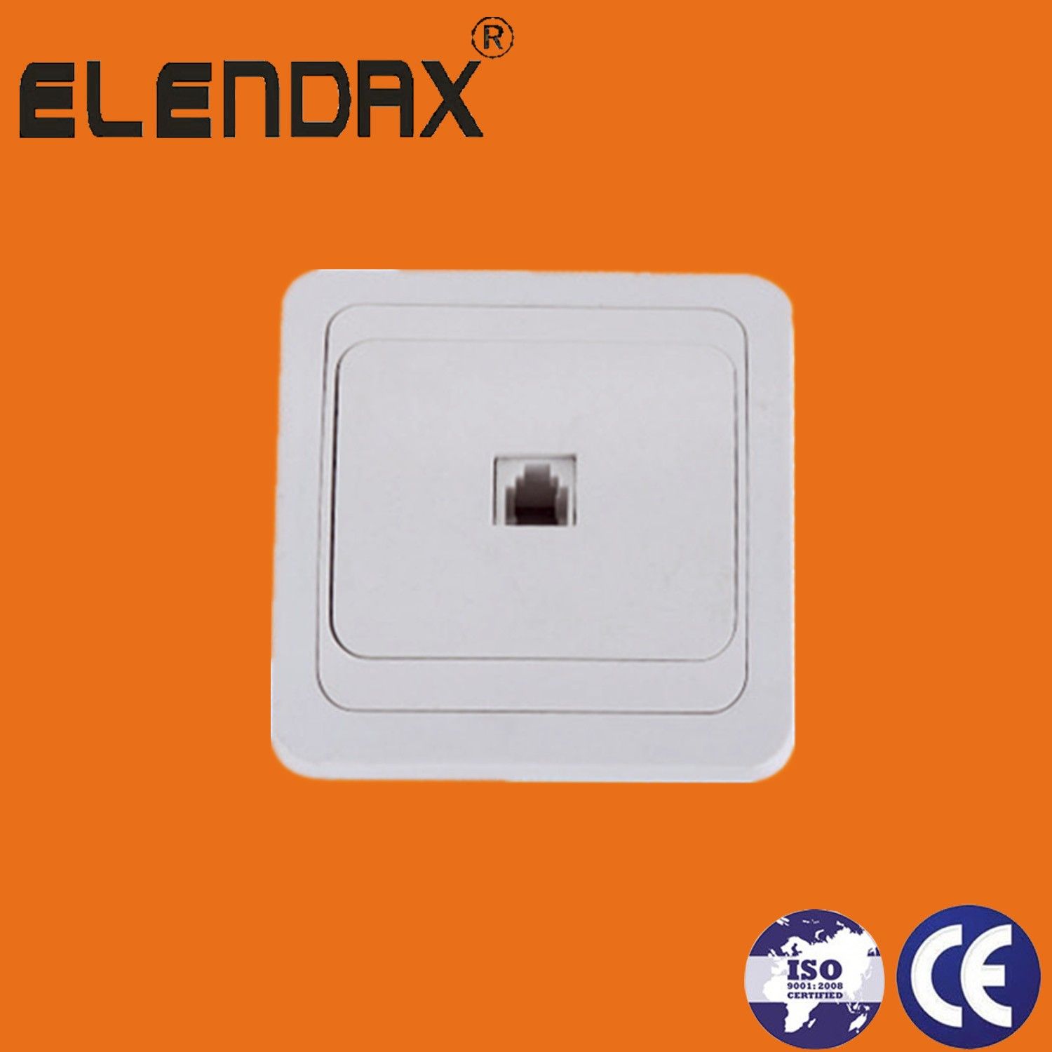 Flush Mounted Wall Socket for Phone