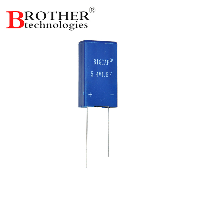 1.5f 5.5V 5.0V Combined Sealing Series Supercapacitor for Water Meter