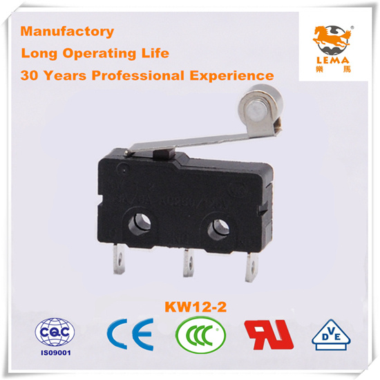 Lema Black Kw12-2 Micro Switch