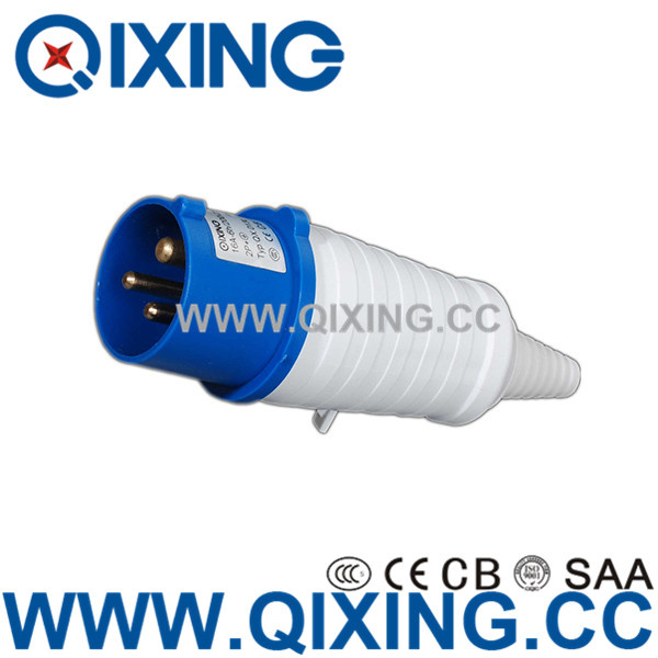 32A 6h 3p Industrial Plug with PVC Tail