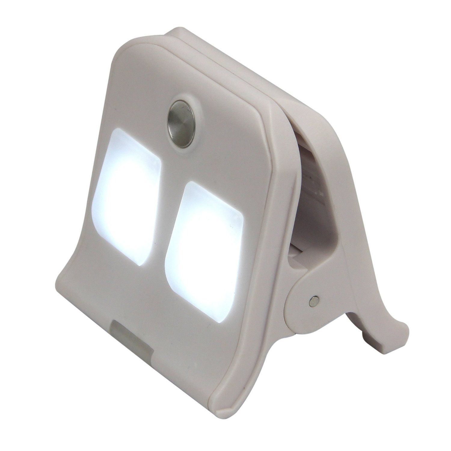 Compact Mini Portable Solar Power Lamp USB Rechargeable Clip Light
