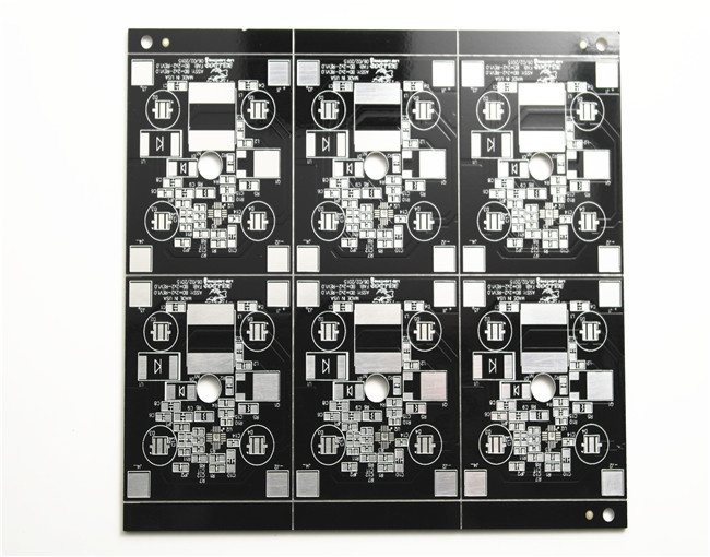 Double Sided 2.0mm PCB for LED with Black Surface