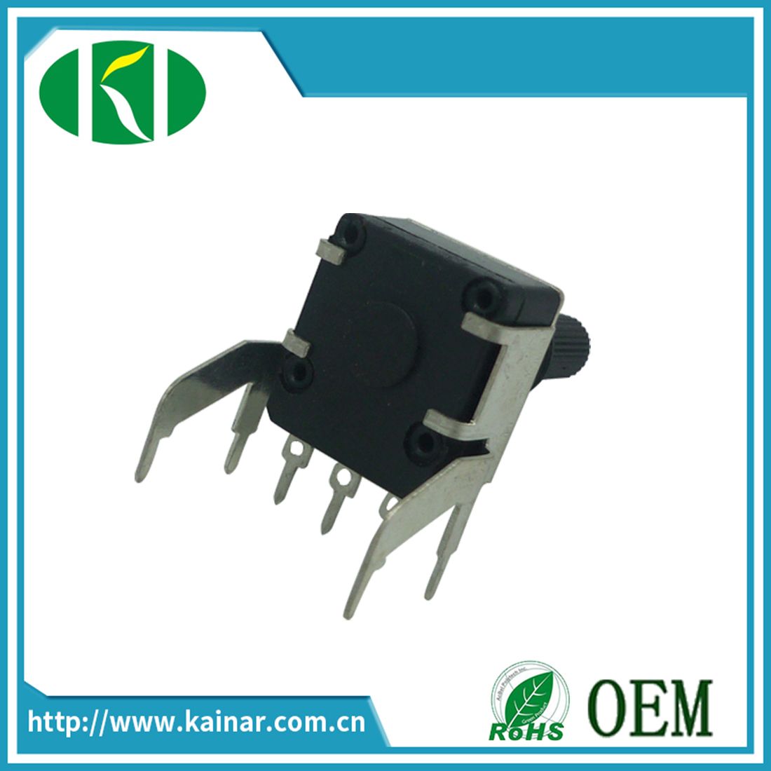 16mm Plastic Shaft 3 Pin Rotary Potentiometer B10k Without Switch