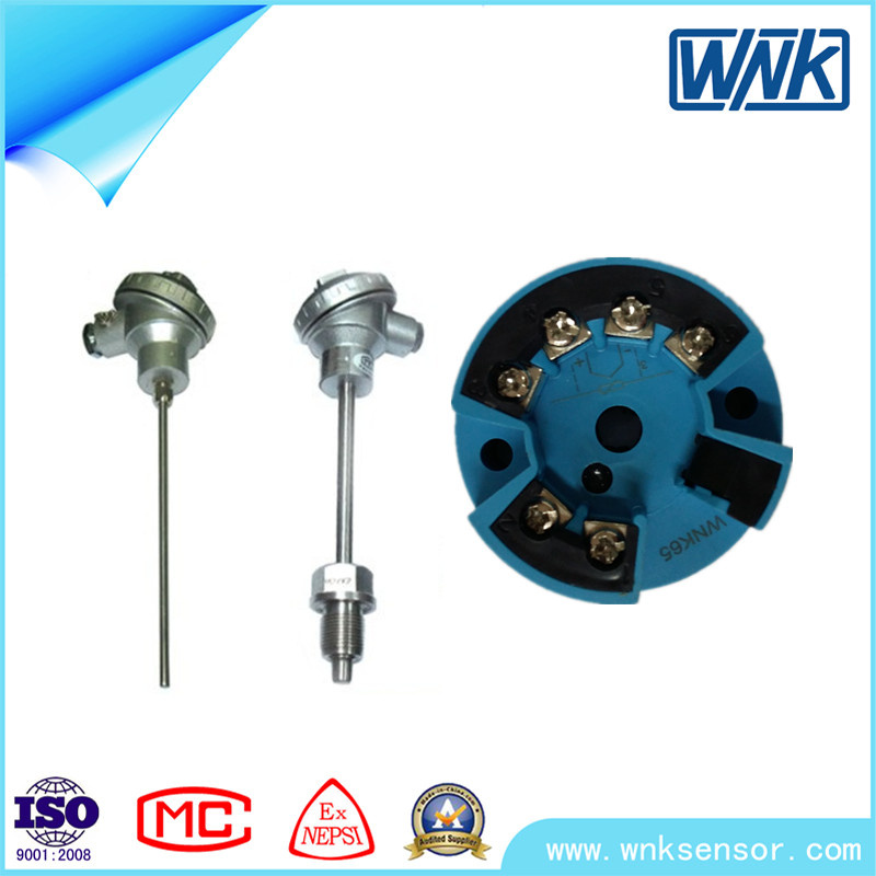 4-20mA/Hart Temperature Head Transmitter Module, USB Programmable Range Adjustable