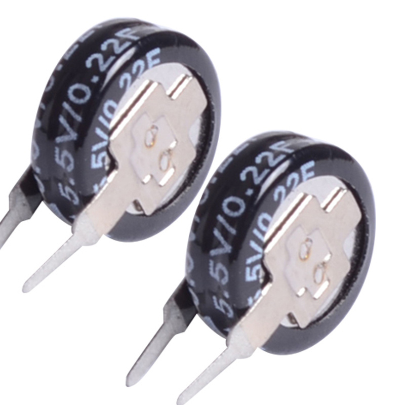 0.22f 5.5V C Vertical Super Capacitor---Topmay