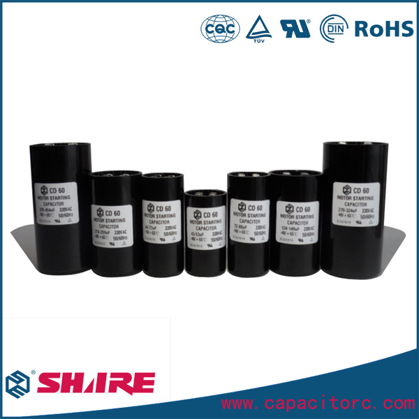 CD60 Aluminum Electrolytic Capacitor 250VAC