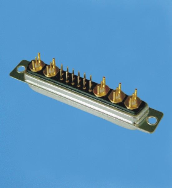 Electronical Power D -Sub 17W5 Connector Power Connector