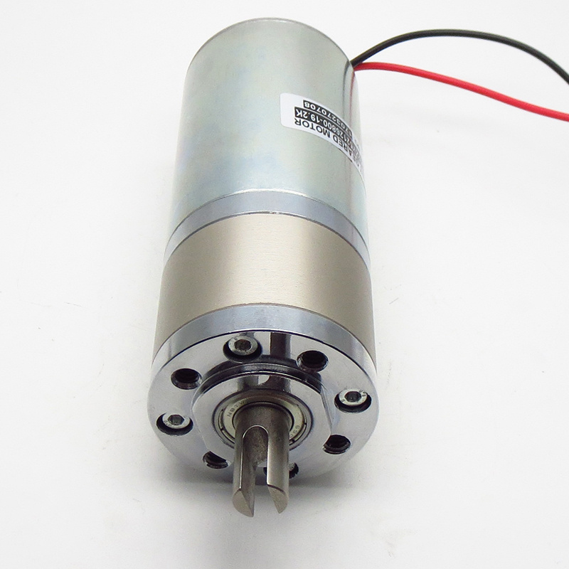 High Torque Low Rpm 52mm 24 Volt DC Motor with Encoder