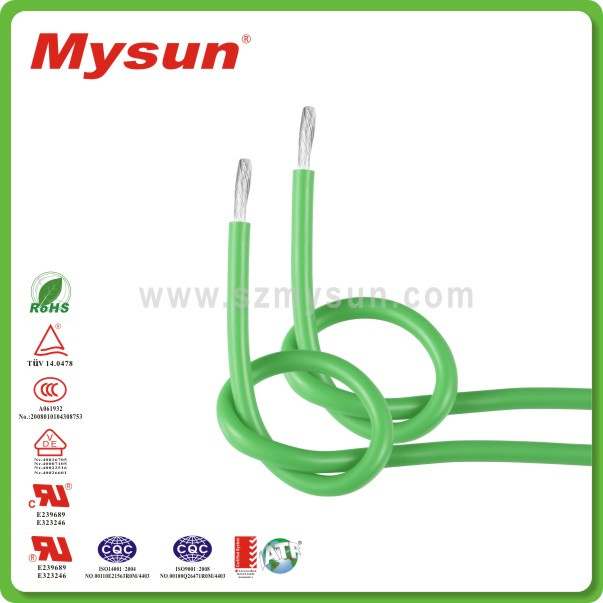 High Temperature Wire Flexible Different Colour Silicone Electrical Wire