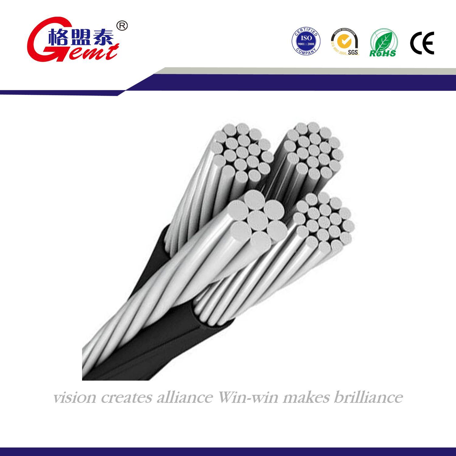 9AWG (7mm) Aluminium Cable PVC Insulation Stranded Wire Cable