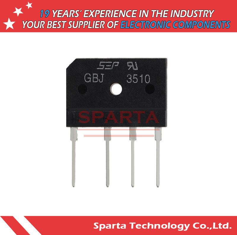 Gbj3510 Bridge Rectifier 35A 50V~1000V