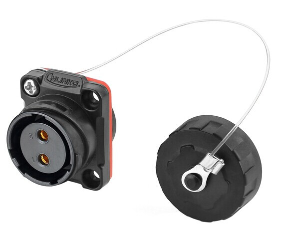 Made in China Waterproof Quick Panel Mount Connector/2pin Female Socket