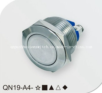 Flat Screw Pin Momentary Push Button Switch