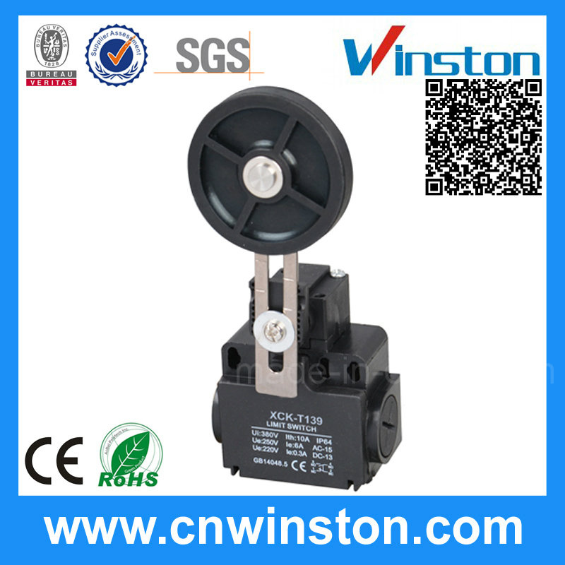 Adjustable Length Thermoplastic Roller Limit Switch with CE
