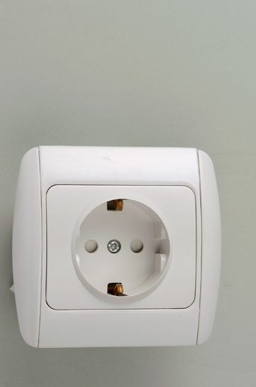 European Style Socket with Earthing with Protection 9028X