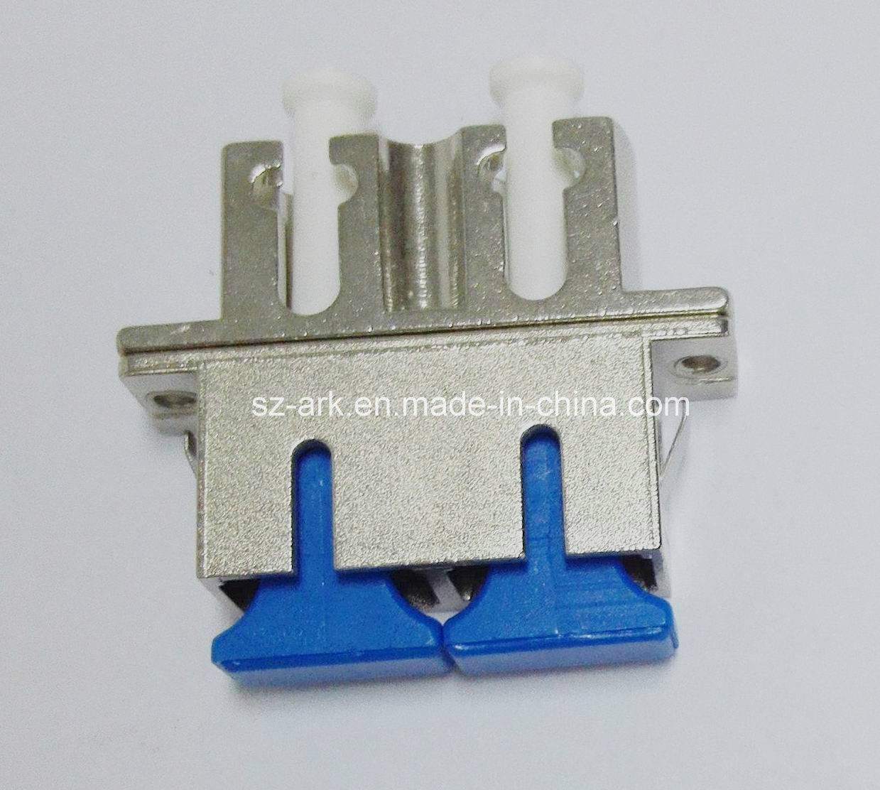 LC/Sc Duplex Hybrid Singlemode Fiber Optic Adapter