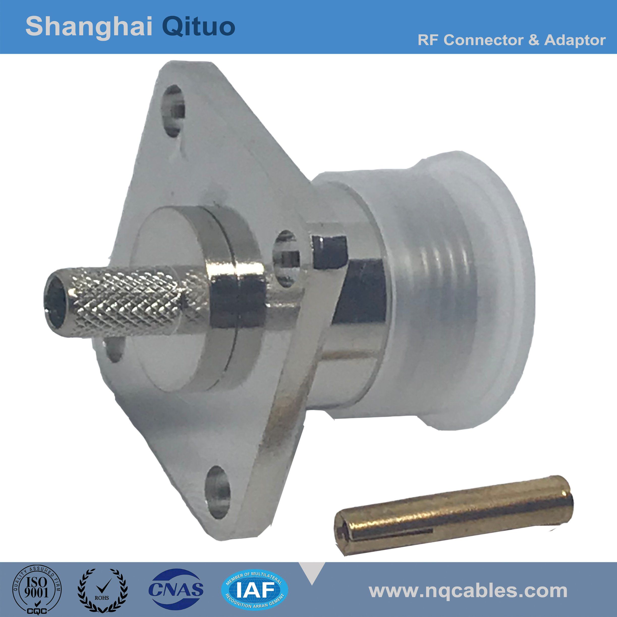 RF Connector N Straight Female Jack Crimp for Syv-50-3u (N-KF-C-3)