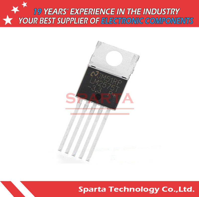 Lm2575t-3.3 Lm2575 3.3V 1A to-220-5 Step-Down Voltage Regulator