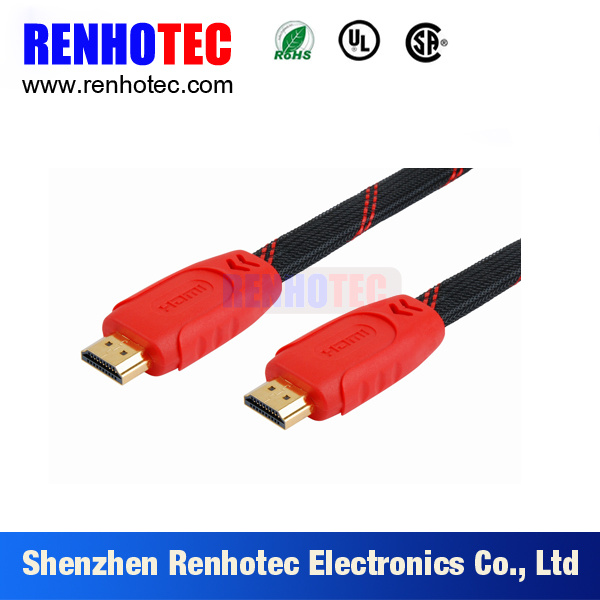 Red Plastic 3G 4G HDMI Tyco Electronics Connector
