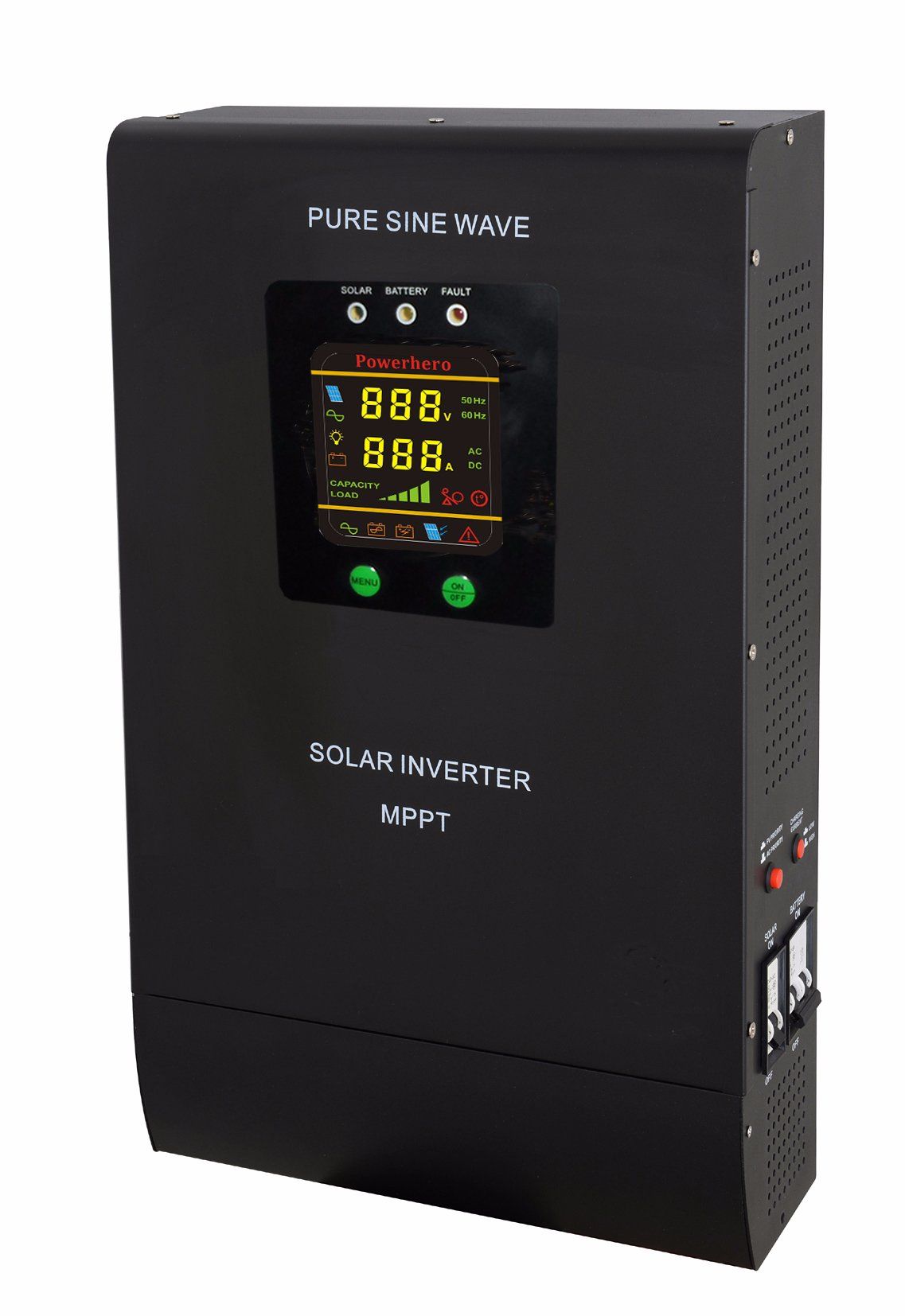 Built-in MPPT Solar Charge Controller 5000va Hybrid Solar Inverter