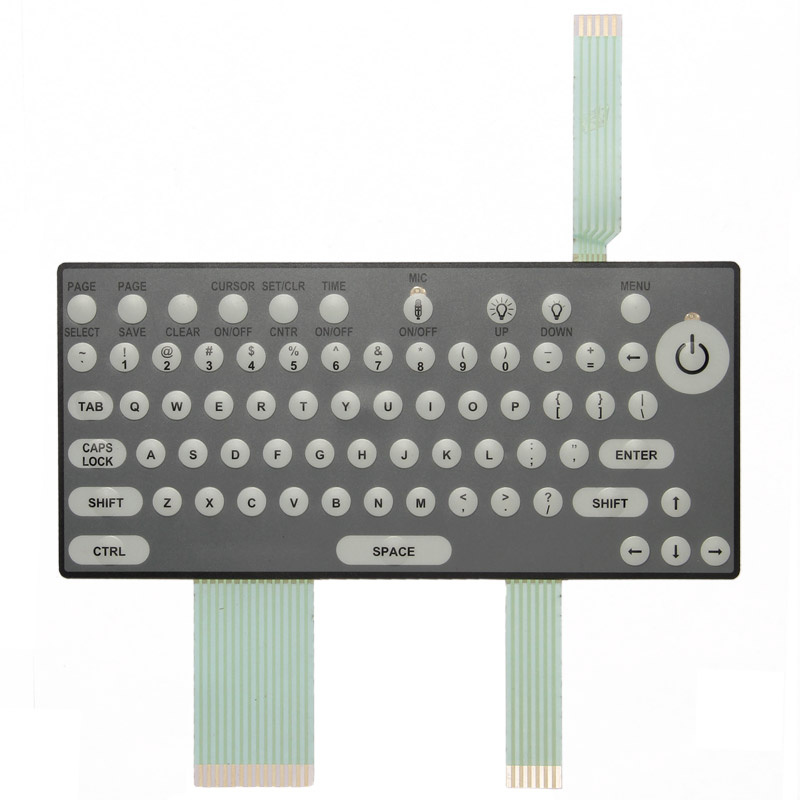 Graphic Overlay Press Panel Control Keypad Membrane Switch