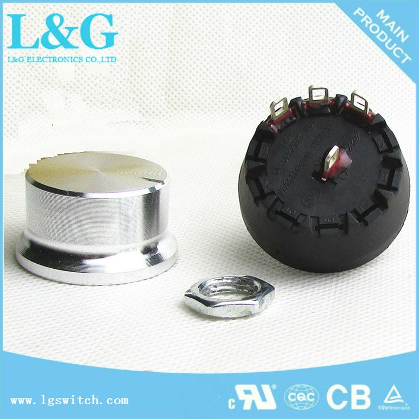 Switch Rotary 1 Pole 3 Position