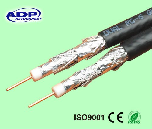 Rg-6 Coaxial Cable 100m/Roll