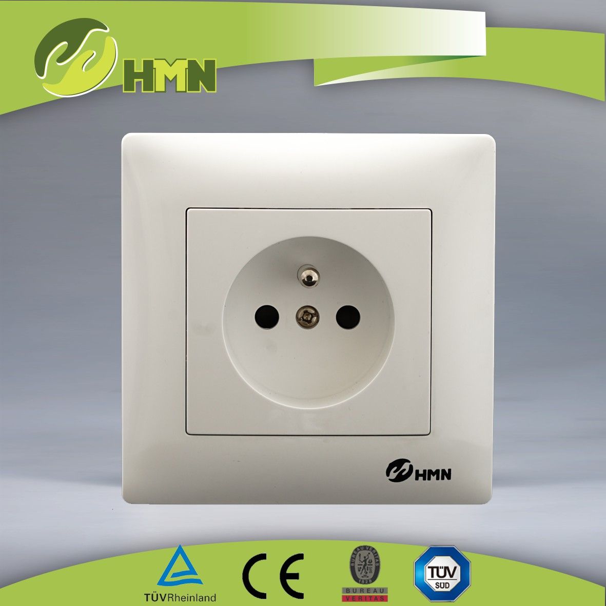 Hermano NF Certificated V139 1 Gang French Socket