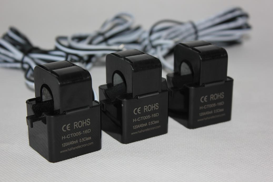 Split Core CT with Three Phase 120A
