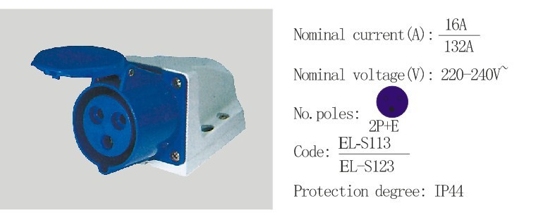 PC Plug Socket Coupling with ISO (EL-S113/EL-S123)