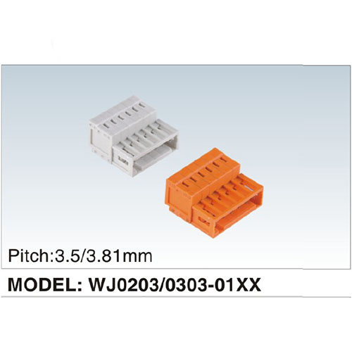New Developing Mcs Terminal Block (WJ0203/0303-01XX-3.5/3.81mm)