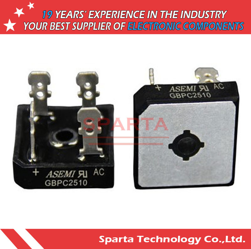 Gbpc2510 Gbpc Glass Passivated Single-Phase Bridge Rectifier Diode