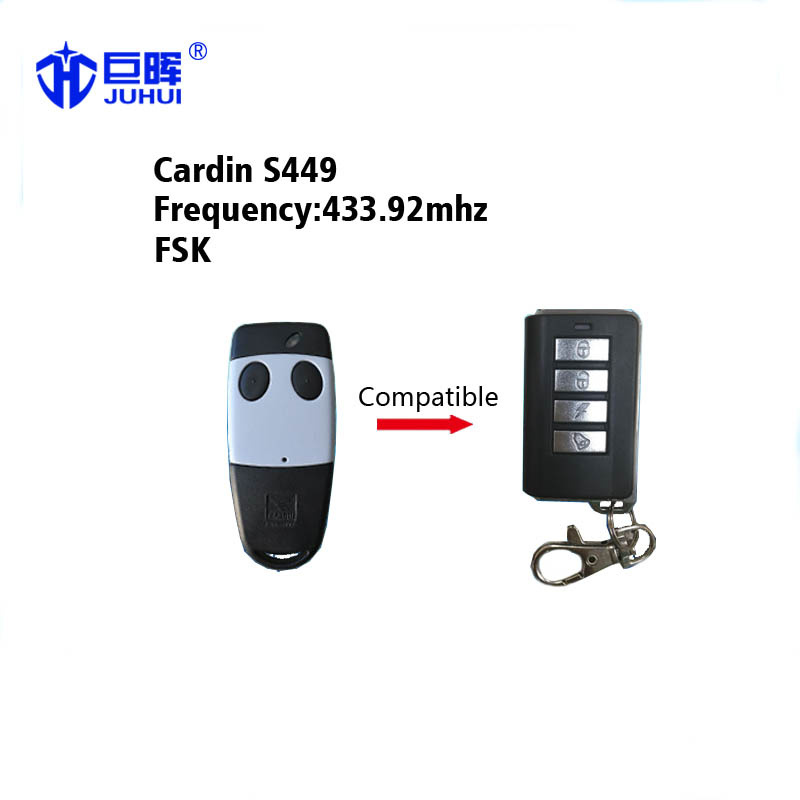 Rolling Code Remote Control Transmitter Compatible with Cardin S449
