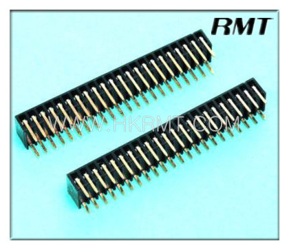 Female Header 2.00mm Double Double 90 Degree