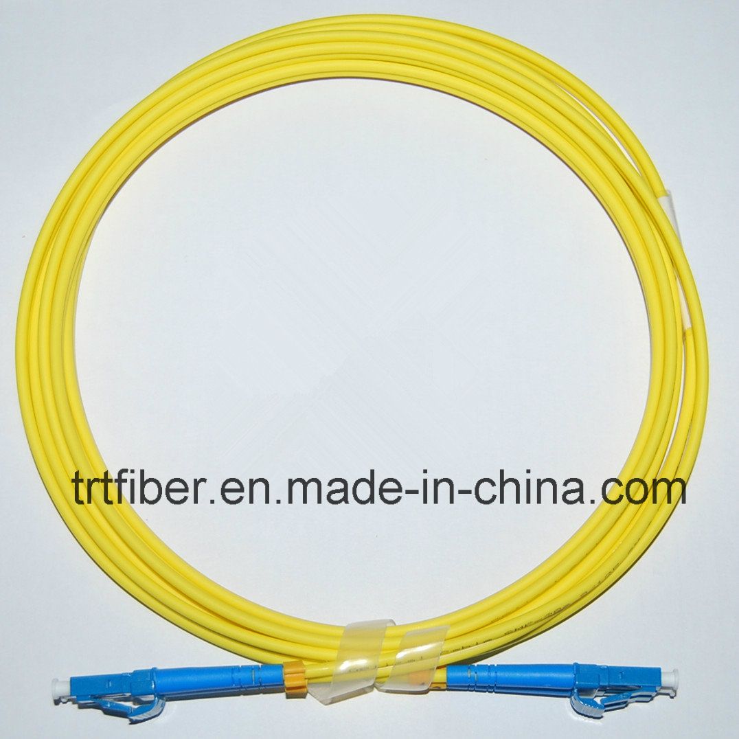 LC-LC Sm 9/125 Duplex 2.0mm 1m Fiber Optic Patch Cord Cable