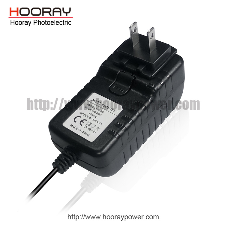 24W Changeable Plug High-Performance 12V2a Switching Power Supply AC/DC Adapters International Power Adapter with Changeable Plug
