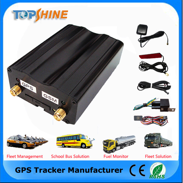 Vehicle GPS Tracker with Cut off Engine Over Speed Alarm