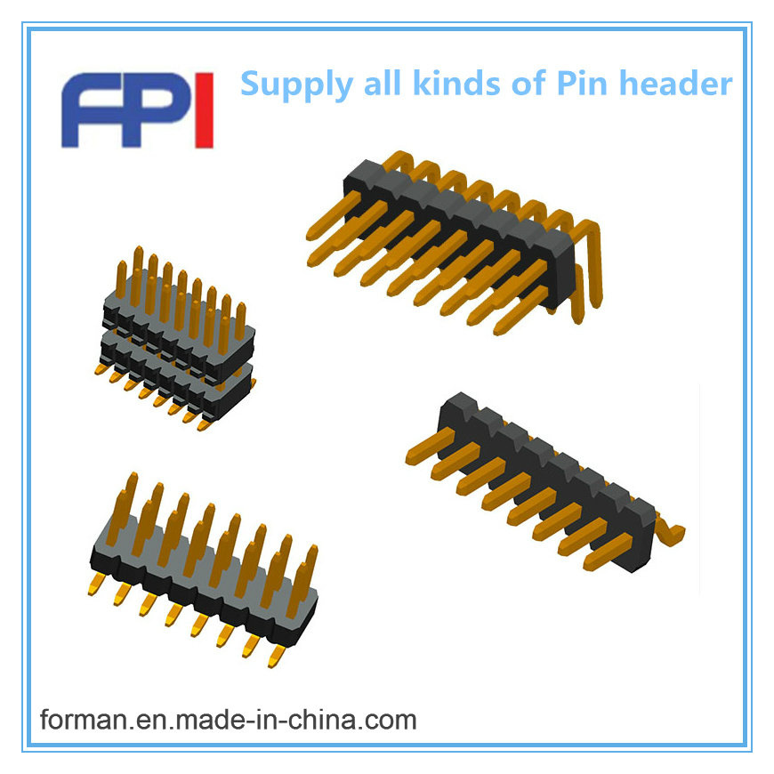 1.27mm Pitch 90 Degree DIP Type Pin Header
