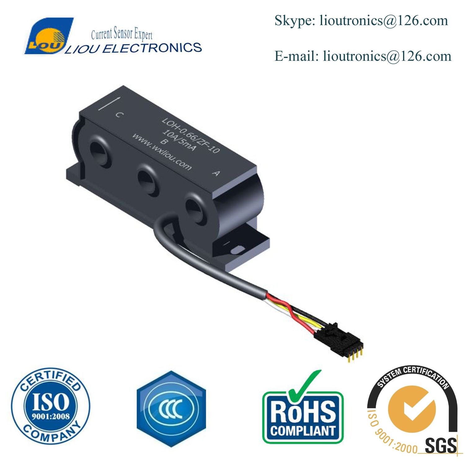 1: 2000 High Precision Three Phase Current Transformer