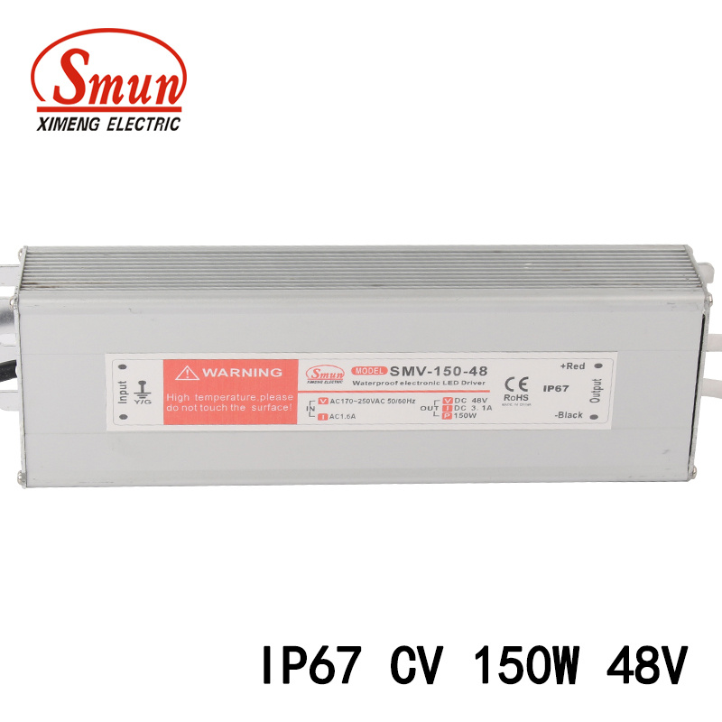 Smun Smv-150-48 150W 48V 3A IP67 LED Driver Power Supply