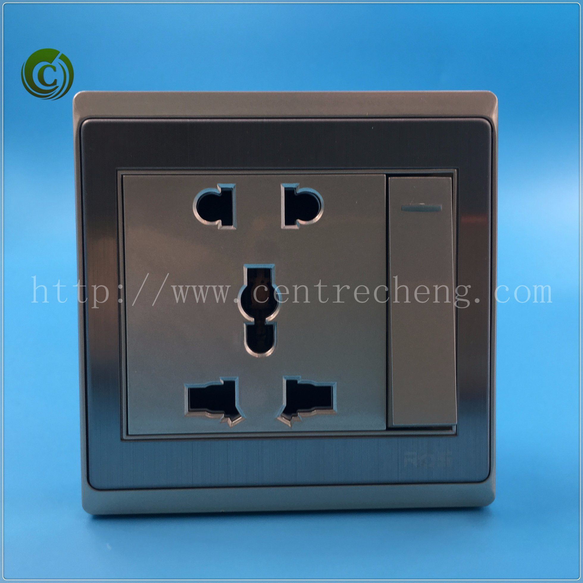 13A Switched Socket + Euro Socket