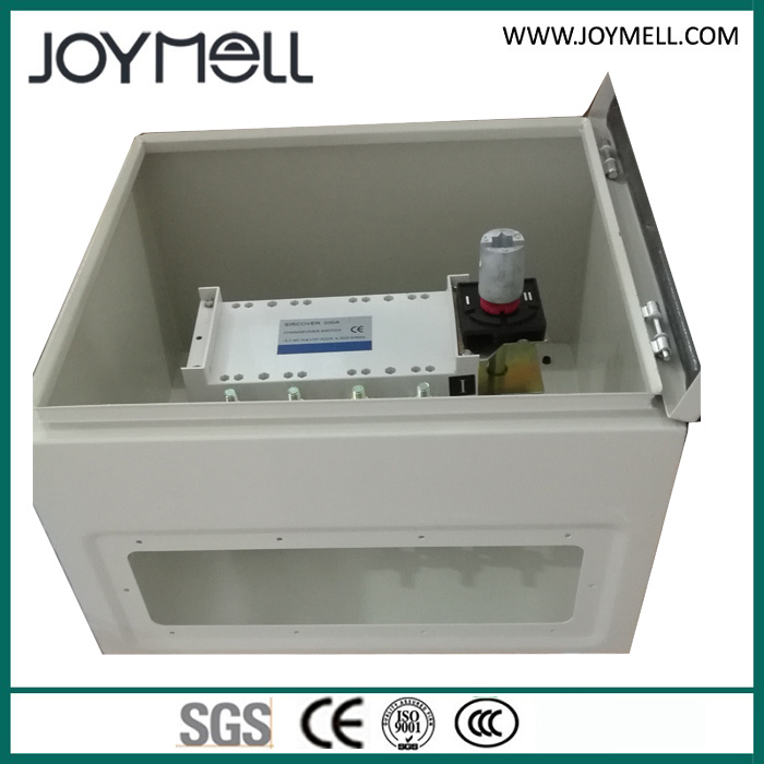 Electrical 3p 4p Manual Change Over Switch with Cabinet 16A~630A