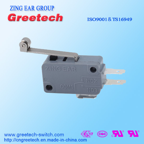 OEM ODM Factory Spdt Micro Switch with Long Roller Lever