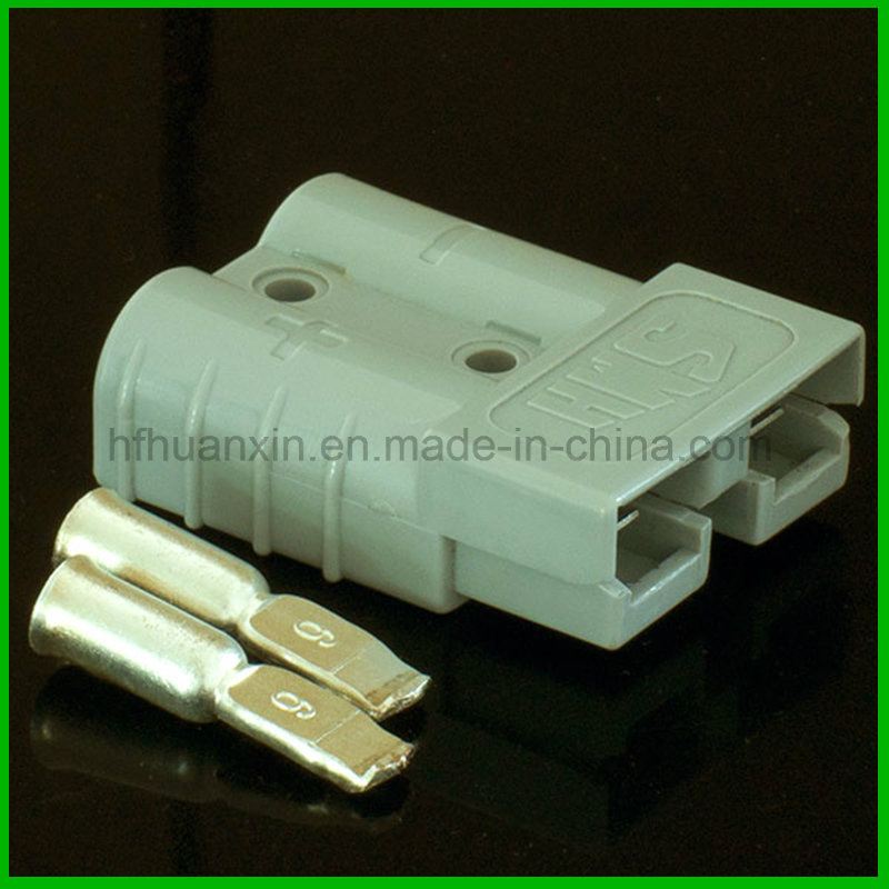 Smh Magnetic 50A 600V DC Connector 2 Pin Waterproof Smh Sy50 50A Connector Model Sy6319g2 Breakaway DC Power Connector Battery Charging Cable Plug Connector