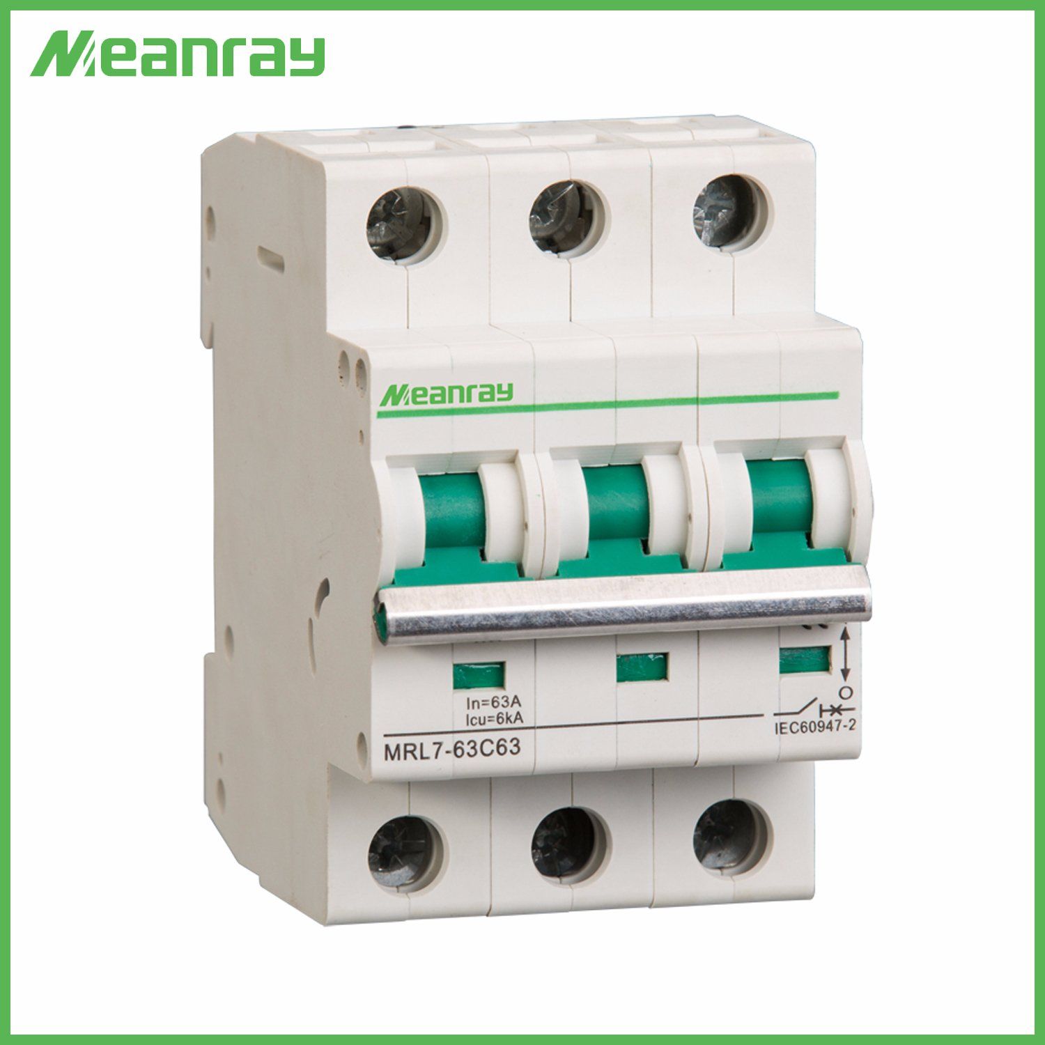 Overload Protector 12V 1000V 3p Circuit Breaker Switch DC MCB for PV Solar System
